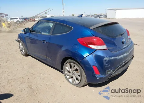 2017 Hyundai Veloster z USA, uszkodzony, nr VIN KMHTC6AD2HU312426
